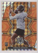 2022 Panini Mosaic Rookies Reactive Orange Mosaic Prizm Chris Oladokun #365 5j8