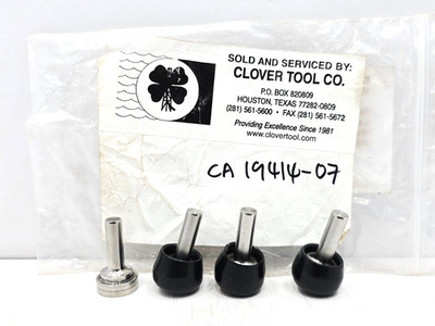 CA1941314 VALVE CLOVER TOOLS DISCHARGE HP, EK SERIES CTU-20P-D2 UNIT LOT OF 4