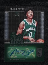 2022-23 Donruss Elite Rookie Yearbook Auto MarJon Beauchamp #RYB-MJB Auto 0pa9
