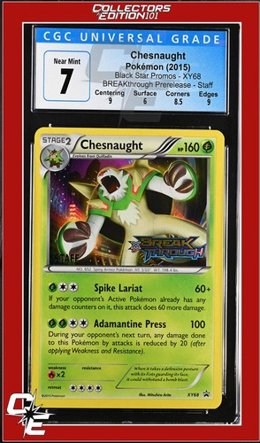 Chesnaught graded CGC 7 for sale on eBay