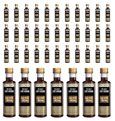 Still Spirits Top Shelf Dark Spiced Rum Brew Spirit Essence 40 PK