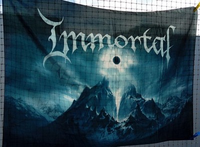 IMMORTAL Posterfahne