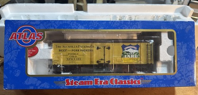 #ad Atlas Steam Era Classics Item #8010 2 Woodside Refrigerator Car $60.00