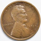 1915-P Lincoln Wheat Penny Cent Very Fine (VF) - Philadelphia Mint