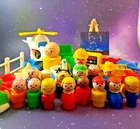 Lot Vintage Fisher Price Little People Vehicles Figures Accessories