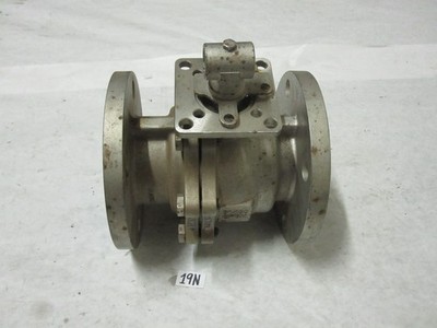 J-Flow DM2533F 3-inch, ANSI 150, CF8M stainless steel flanged ball valve