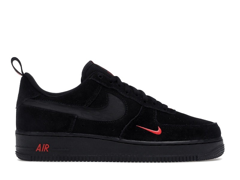 nike air force 1 black reflective