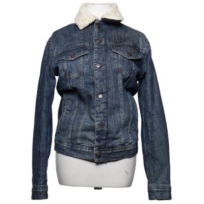 Sisley, Gefütterte Jeansjacke, Herren, Größe: S, Blau/Beige #sI2