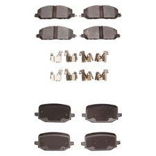 For Ford Police Interceptor Utility 20-24 Optimum OEp Front & Rear Brake Pad Set