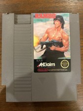 Rambo NES Nintendo Entertainment System Cartridge Only Tested / Working Vintage