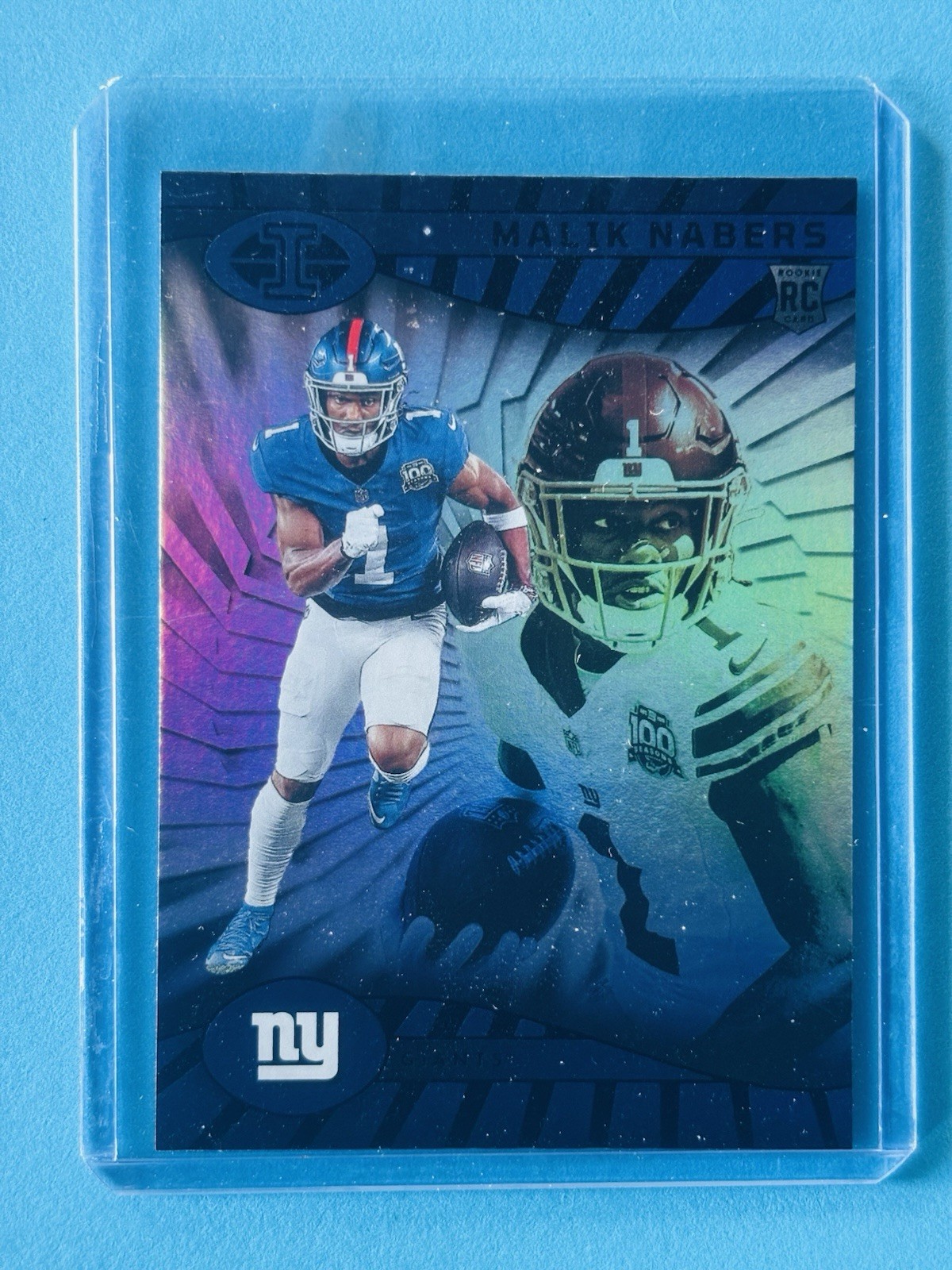 2024 Panini Illusions - Malik Nabers #66 (RC) NFL NY GAINTS 😎