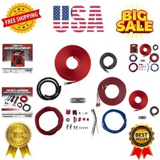 Complete 4 Gauge CCA Amplifier Installation Wiring Kit - Ampkit Helps Make Co...