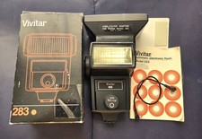 Vivitar 283 Auto Thyristor Electronic Shoe Mount Flash