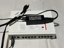 Fortinet Fortigate-60E Network Security Firewall Initialized FG-60E w/Adapter