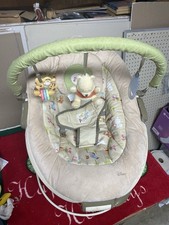 Winnie The Pooh And Friends Vtg Y2K Kids II Disney Baby Bouncer Music Vibrates