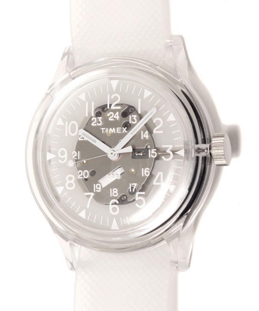 TIMEX×BEAMS BOY 別注 Original Camper TIMEX x BEAMS BOY Originals Camper Skeleton Watch 35mm Clear