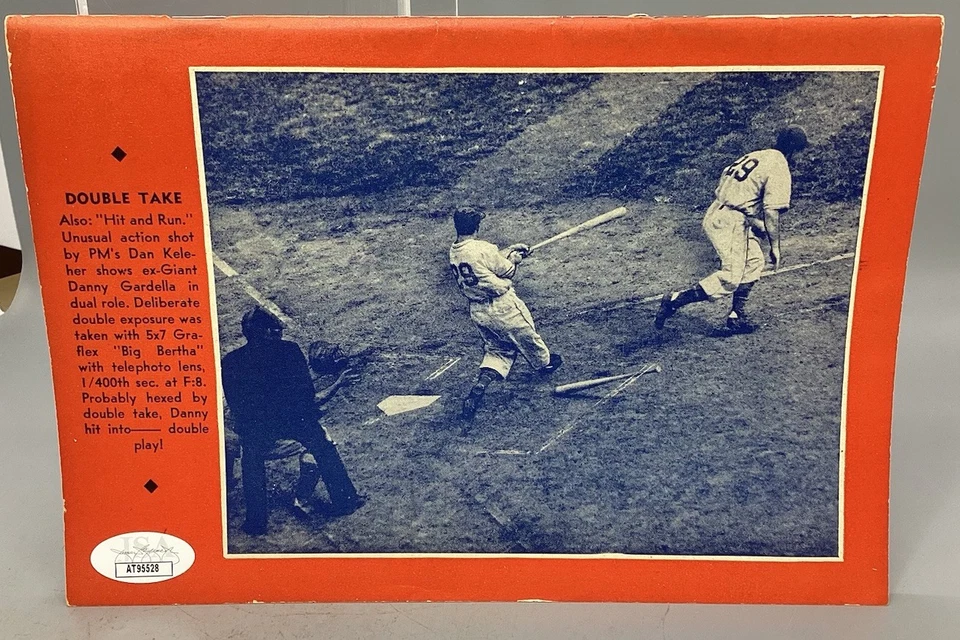 Revista autografiada por Bob Feller - resumen de béisbol - certificado por la JSA Foto 3 de 4