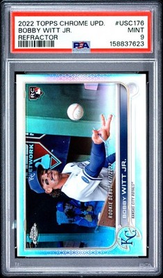 2022 Topps Chrome Rookie Debut Bobby Witt Jr. #USC176 Rookie RC Refractor /299