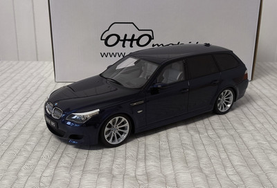 BMW M5 (E61) Touring Monaco Blue 2007, 1:18 Otto Mobile ( OT542 )