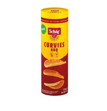 Schar Gluten Free Curvies BBQ Potato Snack 170g Free and Fast Postage