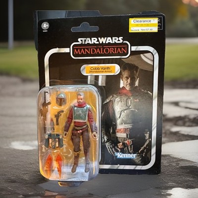Hasbro Star Wars Vintage Collection Cobb Vanth Mandalorian Armor 3.75  VC343 NEW