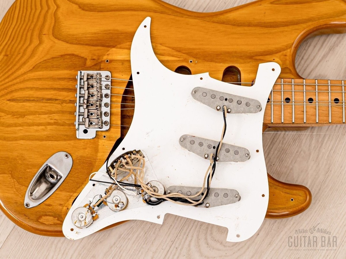 1986 Fender '72 Stratocaster ST72-115 Natural w/ Pure