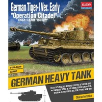 Academy 13509 1:3 5 German Tiger I Early 'Operation Citadel' Kunststoff Modell
