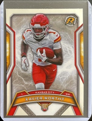 Xavier Worthy Rookie - 2024 Topps Resurgence Football #143