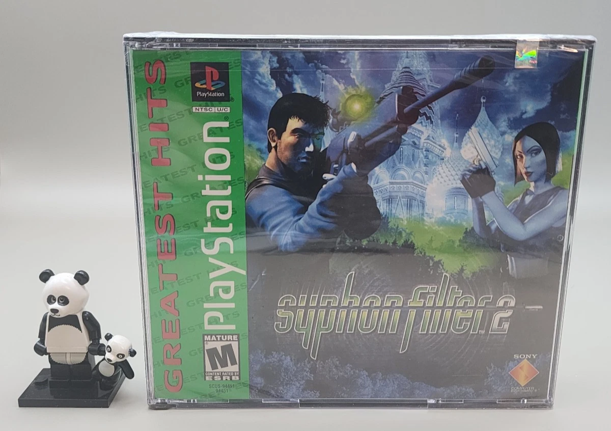 Jeu Syphon Filter 2 (PS1) - PAL - Complet Et En Très Bon état