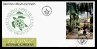 DR WHO 2009 BRITISH VIRGIN ISLANDS FDC BOTANIC GARDEN S/S $2.50 R65662