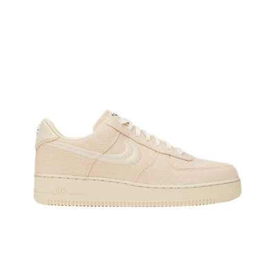 Nike x Stussy Air Force 1 Low Fossil CZ9084-200 Authentic Men Sneakers