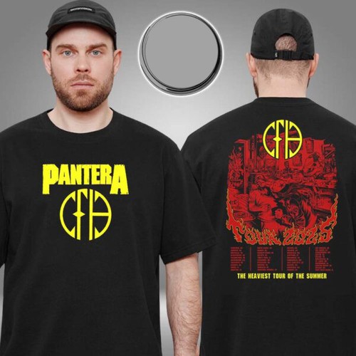 Pantera CFH 2025 Tour Two Sided Unisex T-Shirt Full Size S-3XL