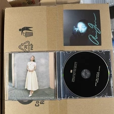 Ariana Grande Eternal Sunshine Deluxe Brighter Days Signed TEAL Auto Signature