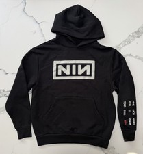 2025 Official Nine Inch Nails Peel It Back Tour SZ Small BLACK Hoodie Metal NIN