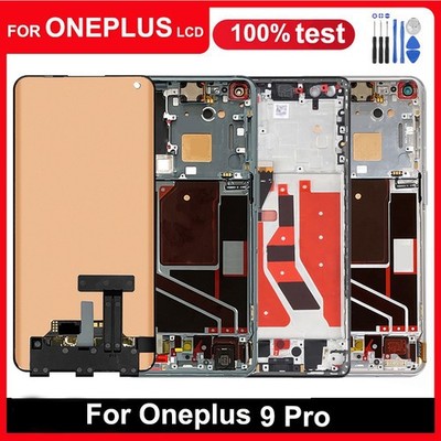 Für OnePlus 9 Pro LCD OLED Display Touchscreen Digitizer Rahmen Reparatur Teile