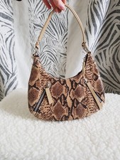 Borsa John Richmond RI2K stampa pelle di serpente ecopelle serpente mini borsa a tracolla Y2K