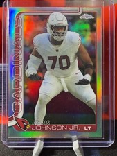 2025 Topps Chrome Paris Johnson Jr. Refractor #3 Cardinals