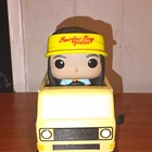 Funko Pop! Rides Stranger Things Argyle Surfer Boy Pizza Van Yellow