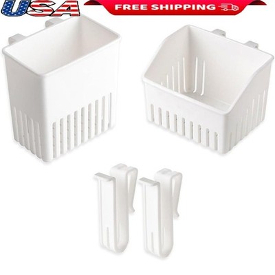 Cutlery Holder Drainage System Space Saving Dish Rack Organizer Kitchen Tool New
