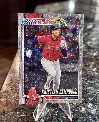 2026 Topps Series 1 KRISTIAN CAMPBELL #125 SILVER CRACKLE