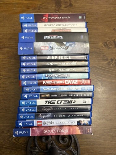 PS4 Games Lot (17 games)  sifu, Arkham games, plants vs zombies and more