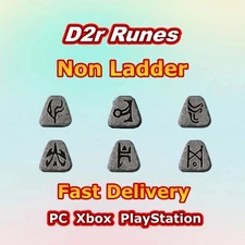 Ber Jah Sur Lo Ohm Vex Ist ⭐ Non Ladder D2R High Runes Softcore PC/Xbox/PS