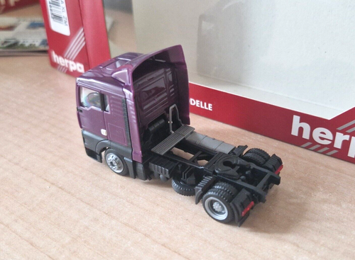 Herpa 146852 MAN TGA XL trattore stradale lowliner OVP 1:87 - Foto 5 di 5