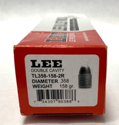Lee Round Nose, 1 Ogive Radius 2 Cavity Bullet Mould 38 SPL/38 S&W
