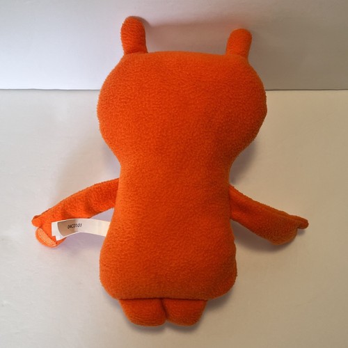 Ugly Doll Ugly Buddies Wage and Babo 10" Plush 2012 Pretty Ugly Orange and Gray - Picture 2 of 4