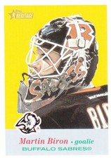 2001-02 Topps Heritage - #107 Martin Biron- Sabres 