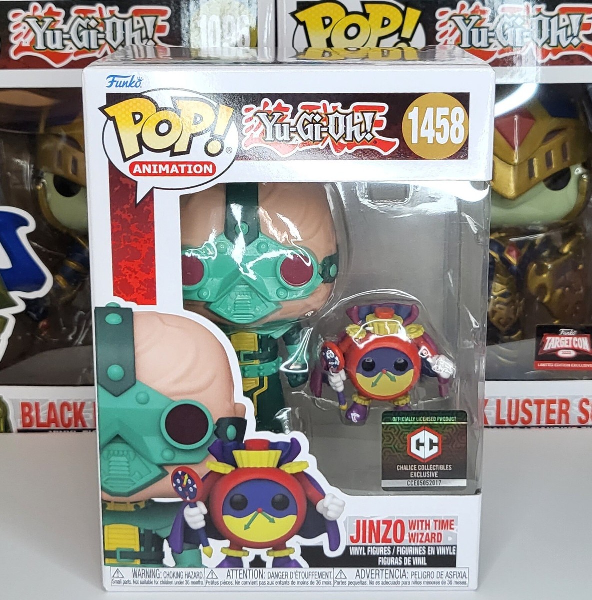 pop ファンコ Funko Pop Yu-Gi-Oh Jinzo with Time Wizard #1458 Speciality Series
