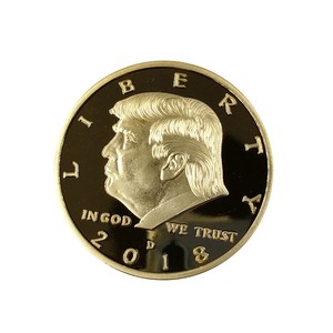 Details About 2018 Donald Trump Presidential Golden Eagle Novelty Coin Collectible Statue Hot