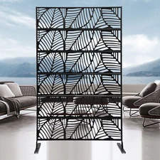 Indoor/outdoor Privacy Screens & Panels For Patio Metal Privacy Fence Screen New