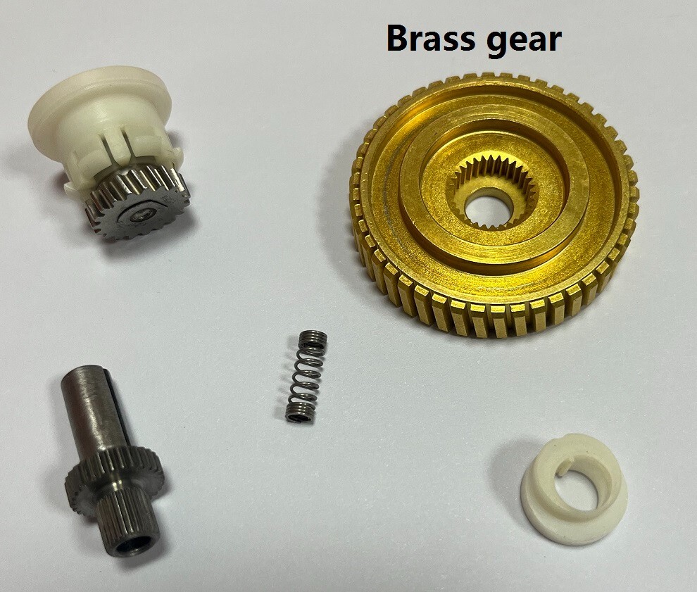 For VW EOS Sunroof Motor Repair Kit Internal Gear Plastic Brass